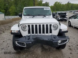 2018 Jeep Wrangler Unlimited Sahara with VIN 1C4HJXEG7JW255323, listed as a Copart auction lot 57586735 with 107,081 mi miles and Salvage title. Bid and sale history available at DreamBid. Image 5.