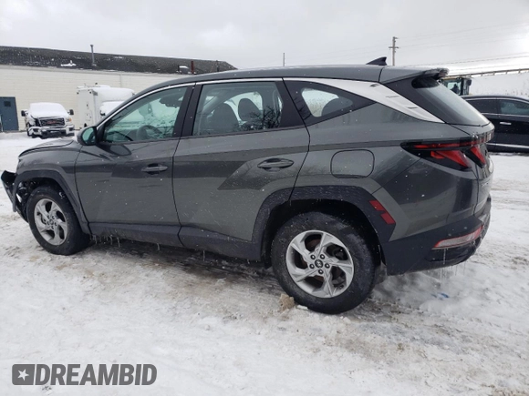 2022 Hyundai Tucson SE with VIN 5NMJACAE0NH025579, listed as a Copart auction lot 46272365 with 34,491 mi miles and Salvage Title. Bid and sale history available at carsss.com. Image 2.