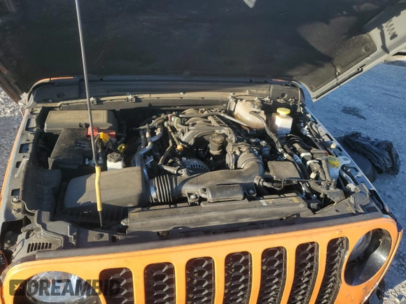 2022 Jeep Gladiator Willys with VIN 1C6HJTAG9NL146049, listed as a Copart auction lot 85444004 with Not provided miles and Salvage title. Bid and sale history available at DreamBid. Image 11.
