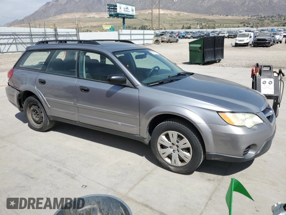 2009 Subaru Outback с VIN 4S4BP60C697340531, выставлен на аукционе Copart как лот 52960915 с пробегом 191 229 миль миль и Списание • Salvage title. История ставок и продаж доступна на DreamBid. Изображение 4.