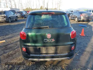 2014 FIAT 500L Trekking with VIN ZFBCFADH2EZ014621, listed as a Copart auction lot 83157814 with 142,670 mi miles and Clean Title. Bid and sale history available at DreamBid. Image 6.