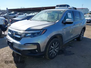 2022 Honda Pilot EX-L with VIN 5FNYF6H54NB018613, listed as a IAAI auction lot 41566973 with 56,173 mi miles. Bid and sale history available at carsss.com. Image 18.