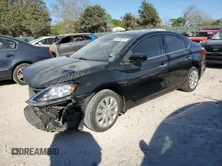 2019 Nissan Sentra SV with VIN 3N1AB7AP6KY443879, listed as a Copart auction lot 53153215 with 76,172 mi miles and Salvage Title. Bid and sale history available at carsss.com. Image 1.