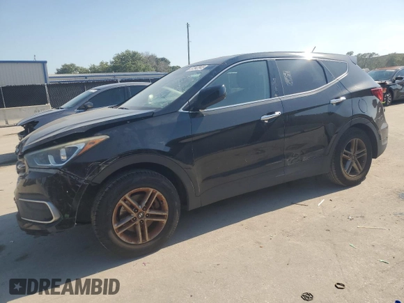 2018 Hyundai Santa Fe 2.4L with VIN 5NMZT3LB3JH094700, listed as a Copart auction lot 57342945 with 178,756 mi miles and Clean title. Bid and sale history available at DreamBid. Image 1.