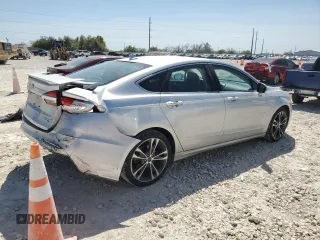 2019 Ford Fusion Titanium with VIN 3FA6P0D93KR184681, listed as a Copart auction lot 49898125 with 64,608 mi miles and Salvage Title. Bid and sale history available at carsss.com. Image 3.