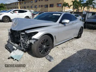 2017 Infiniti Q60 Premium z VIN JN1CV7EK6HM110639, wystawiony jako Copart lot #65166285 z przebiegiem 127 742 mil mil oraz Szkoda całkowita • Salvage title. Historia ofert i sprzedaży dostępna na DreamBid. Obrazek 1.