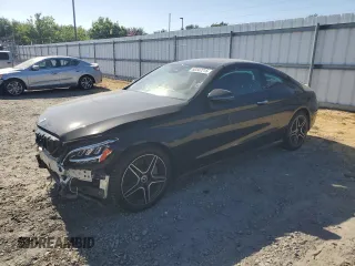 2023 Mercedes-Benz C 300 with VIN W1KWJ8DB8PG126048, listed as a Copart auction lot 60347215 with 46,304 mi miles and Salvage title. Bid and sale history available at DreamBid. Image 1.
