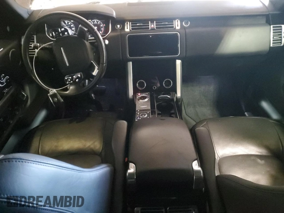 2018 Land Rover Range Rover with VIN SALGS2RE3JA392382, listed as a Copart auction lot 44739455 with 61,083 mi miles and Salvage title. Bid and sale history available at DreamBid. Image 8.