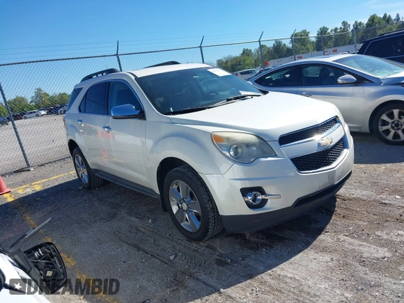 2015 Chevrolet Equinox LT with VIN 1GNALCEK3FZ141776, listed as a IAAI auction lot 40521901 with 108,743 mi miles. Bid and sale history available at carsss.com. Image 1.
