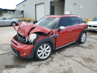 2015 MINI Countryman S with VIN WMWZC3C54FWT05527, listed as a Copart auction lot 58726255 with 66,530 mi miles and Salvage title. Bid and sale history available at DreamBid. Image 1.