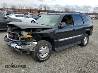 2003 GMC Yukon SLT z VIN 1GKEK13Z83J184123, wystawiony jako Copart lot #50092705 z przebiegiem Nie podano mil oraz Szkoda całkowita • Salvage title. Historia ofert i sprzedaży dostępna na DreamBid. Obrazek 1.