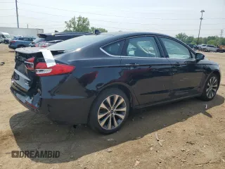 2020 Ford Fusion SE with VIN 3FA6P0T94LR247709, listed as a Copart auction lot 59263695 with 45,392 mi miles and Salvage title. Bid and sale history available at DreamBid. Image 3.