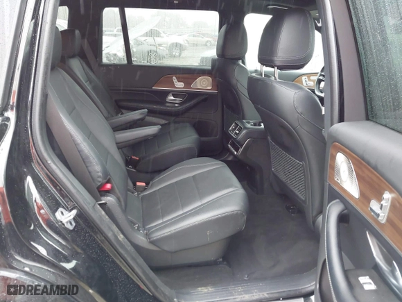2024 Mercedes-Benz GLS with VIN 4JGFF5KEXRB085487, listed as a IAAI auction lot 40887211 with 26,042 mi miles. Bid and sale history available at carsss.com. Image 8.