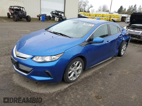 2016 Chevrolet Volt Premier with VIN 1G1RD6S50GU136146, listed as a Copart auction lot 46098115 with 73,202 mi miles and Salvage Title. Bid and sale history available at carsss.com. Image 1.