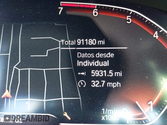 2020 BMW 5 Series 530i with VIN WBAJR3C02LWW79260, listed as a IAAI auction lot 41798999 with 91,180 mi miles and . Bid and sale history available at DreamBid. Image 15.