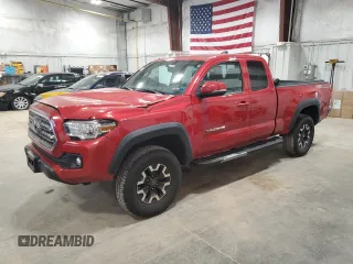 2016 Toyota Tacoma SR5 with VIN 5TFSZ5AN4GX016080, listed as a Copart auction lot 61192155 with 126,216 mi miles and Clean title. Bid and sale history available at DreamBid. Image 1.