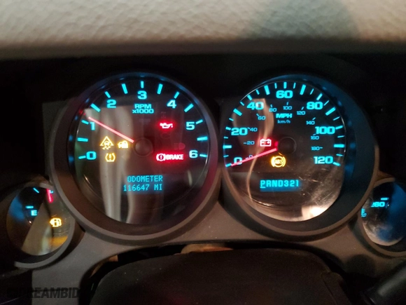 2011 Chevrolet Silverado 1500 Work Truck with VIN 1GCNKPEA6BZ293248, listed as a Copart auction lot 86945424 with 116,647 mi miles and Salvage Title. Bid and sale history available at carsss.com. Image 9.