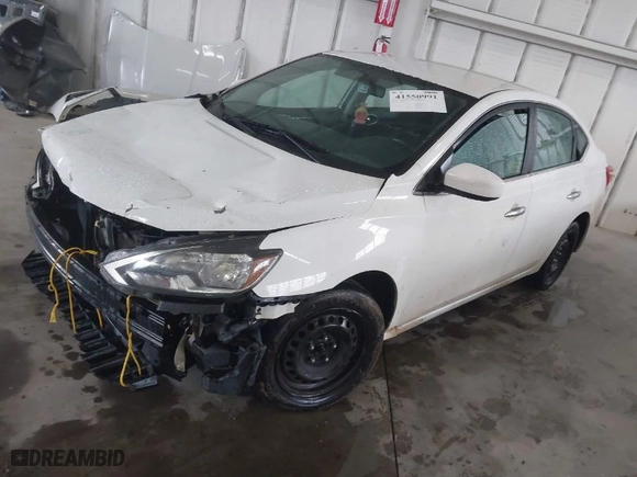 2017 Nissan Sentra S with VIN 3N1AB7AP3HY311106, listed as a IAAI auction lot 41550991 with 220,986 mi miles. Bid and sale history available at carsss.com. Image 2.