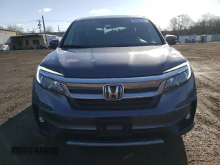 2022 Honda Pilot EX-L with VIN 5FNYF6H55NB023156, listed as a Copart auction lot 52269325 with 43,563 mi miles and Salvage title. Bid and sale history available at DreamBid. Image 5.