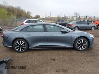 2023 Lucid Air Pure with VIN 50EA1PFA5PA007794, listed as a IAAI auction lot 42113156 with 5,052 mi miles. Bid and sale history available at carsss.com. Image 14.