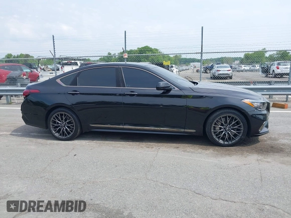 2018 Genesis G80 Sport with VIN KMHGN4JB5JU241632, listed as a IAAI auction lot 42093142 with 102,090 mi miles and . Bid and sale history available at DreamBid. Image 13.