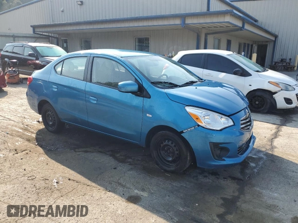 2017 Mitsubishi Mirage G4 ES with VIN ML32F3FJ4HHF05454, listed as a Copart auction lot 71549644 with 122,681 mi miles and Salvage Title. Bid and sale history available at carsss.com. Image 4.