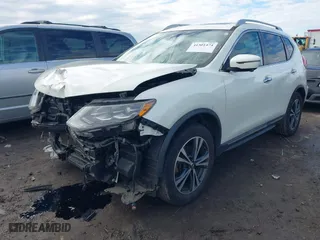 2017 Nissan Rogue SL with VIN 5N1AT2MV7HC731043, listed as a IAAI auction lot 41301474 with 95,458 mi miles. Bid and sale history available at carsss.com. Image 2.
