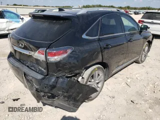 2015 Lexus RX 350 with VIN 2T2ZK1BA3FC195485, listed as a Copart auction lot 67155103 with 44,451 mi miles and Salvage title. Bid and sale history available at DreamBid. Image 3.