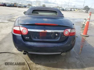 2007 Jaguar XK with VIN SAJDA44B175B00420, listed as a Copart auction lot 45976165 with 0 mi miles and Salvage Title. Bid and sale history available at carsss.com. Image 6.