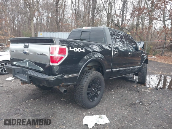 2013 Ford F-150 XL with VIN 1FTFW1ET4DFB56028, listed as a IAAI auction lot 40937403 with 303,294 mi miles. Bid and sale history available at carsss.com. Image 4.