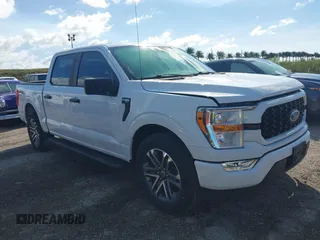 2021 Ford F-150 XL with VIN 1FTEW1CP1MFA88336, listed as a IAAI auction lot 40511578 with 1 mi miles. Bid and sale history available at carsss.com. Image 1.