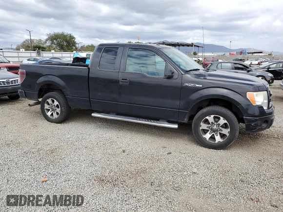 2013 Ford F-150 XL with VIN 1FTFX1CF6DFE06380, listed as a Copart auction lot 54773665 with 182,129 mi miles and Clean Title. Bid and sale history available at carsss.com. Image 4.