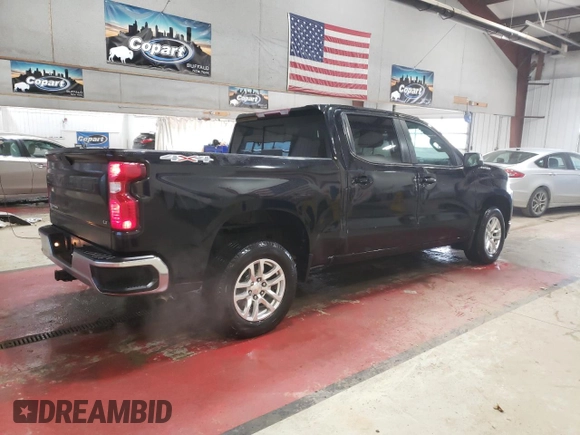 2020 Chevrolet Silverado 1500 LT with VIN 3GCUYDED3LG315193, listed as a Copart auction lot 48768205 with 50,176 mi miles and Salvage Title. Bid and sale history available at DreamBid. Image 3.