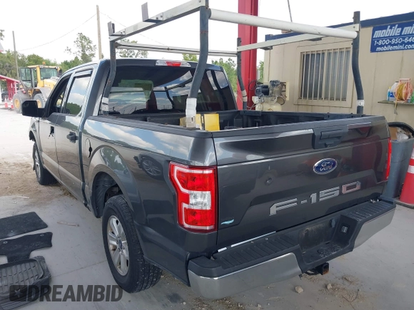 2020 Ford F-150 XL with VIN 1FTEW1C5XLFA22767, listed as a IAAI auction lot 41700935 with 77,724 mi miles. Bid and sale history available at carsss.com. Image 3.