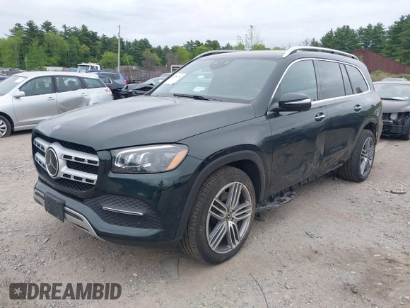 2021 Mercedes-Benz GLS 450 with VIN 4JGFF5KE6MA534582, listed as a IAAI auction lot 42286791 with 53,963 mi miles and . Bid and sale history available at DreamBid. Image 17.