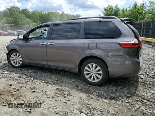 2016 Toyota Sienna Limited с VIN 5TDDK3DC5GS130154, выставлен на аукционе Copart как лот 55903525 с пробегом 71 124 миль миль и Списание • Salvage title. История ставок и продаж доступна на DreamBid. Изображение 2.