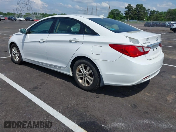 2013 Hyundai Sonata GLS with VIN 5NPEB4AC2DH674482, listed as a IAAI auction lot 42487657 with 176,264 mi miles and . Bid and sale history available at DreamBid. Image 3.