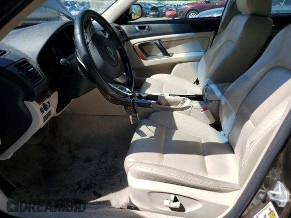 2008 Subaru Legacy Limited with VIN 4S3BL626687215616, listed as a Copart auction lot 53711115 with 117,860 mi miles and Salvage title. Bid and sale history available at DreamBid. Image 7.