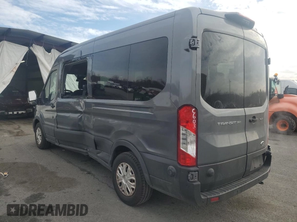 2024 Ford Transit Passenger XL with VIN 1FBAX2C83RKA49731, listed as a Copart auction lot 42985485 with 9,180 mi miles and Clean Title. Bid and sale history available at carsss.com. Image 2.