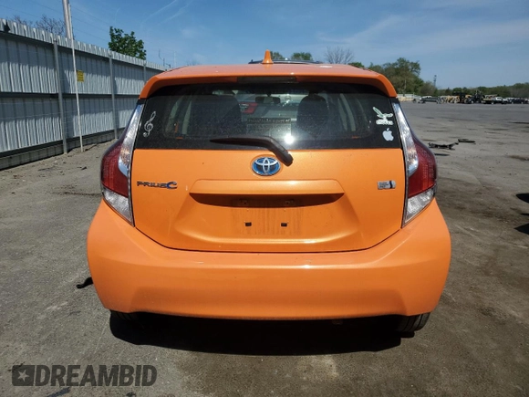 2015 Toyota Prius One with VIN JTDKDTB33F1090740, listed as a Copart auction lot 54125755 with 120,316 mi miles and Salvage Title. Bid and sale history available at carsss.com. Image 6.