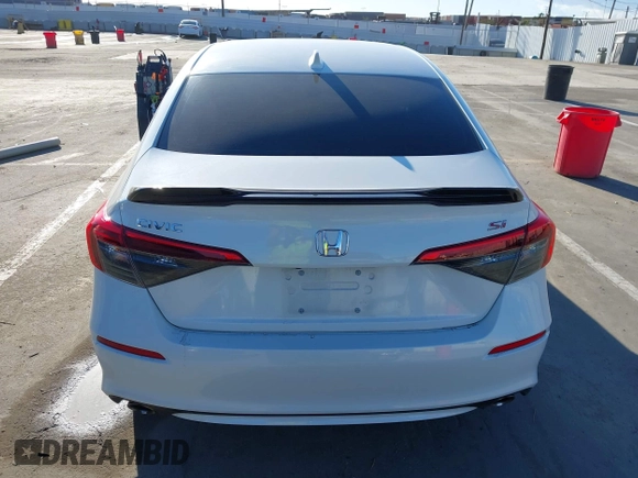 2024 Honda Civic Si with VIN 2HGFE1E51RH470618, listed as a IAAI auction lot 41756006 with 15,056 mi miles and . Bid and sale history available at DreamBid. Image 16.