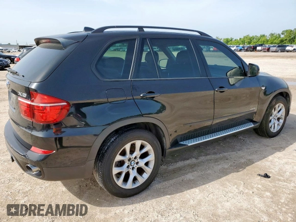 2012 BMW X5 35i with VIN 5UXZV4C54CL754852, listed as a Copart auction lot 62836055 with 108,627 mi miles and Clean title. Bid and sale history available at DreamBid. Image 3.