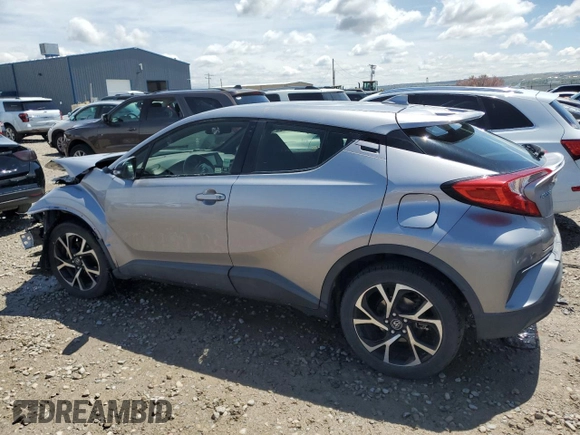 2018 Toyota C-HR XLE with VIN JTNKHMBX4J1003588, listed as a Copart auction lot 56021405 with 34,416 mi miles and Salvage title. Bid and sale history available at DreamBid. Image 2.