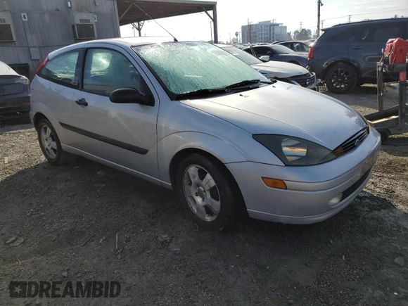 2003 Ford Focus ZX3 with VIN 3FAFP31Z33R178841, listed as a Copart auction lot 43453095 with 187,698 mi miles and Salvage title. Bid and sale history available at DreamBid. Image 4.