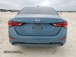 2024 Nissan Sentra SV with VIN 3N1AB8CV6RY240745, listed as a Copart auction lot 57093585 with 22,633 mi miles and Salvage title. Bid and sale history available at DreamBid. Image 6.