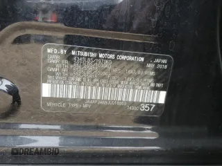 2018 Mitsubishi Outlander SE with VIN JA4AP3AW9JU018859, listed as a Copart auction lot 52498065 with 26,527 mi miles and Salvage title. Bid and sale history available at DreamBid. Image 15.