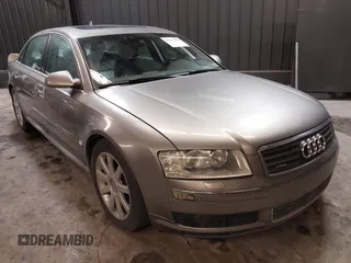 2005 Audi A8 L with VIN WAUML44E75N010117, listed as a IAAI auction lot 41523759 with 125,431 mi miles. Bid and sale history available at carsss.com. Image 1.