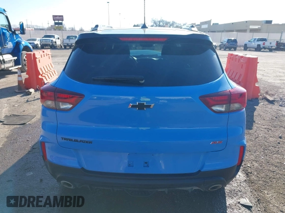 2023 Chevrolet TrailBlazer RS with VIN KL79MTSL4PB215994, listed as a IAAI auction lot 41208839 with 41,206 mi miles and . Bid and sale history available at DreamBid. Image 16.