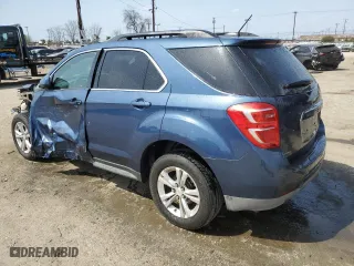 2016 Chevrolet Equinox LT with VIN 2GNFLFEK3G6169341, listed as a Copart auction lot 51184785 with 75,412 mi miles and Salvage Title. Bid and sale history available at carsss.com. Image 2.