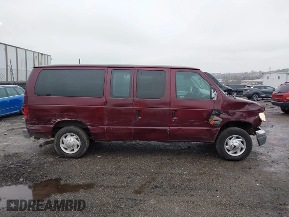 2007 Ford Econoline Passenger XL with VIN 1FMNE11L57DA55791, listed as a IAAI auction lot 41976846 with 294,952 mi miles. Bid and sale history available at carsss.com. Image 14.